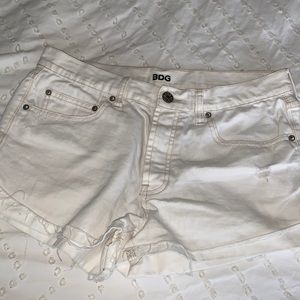 BDG Tomgirl White shorts